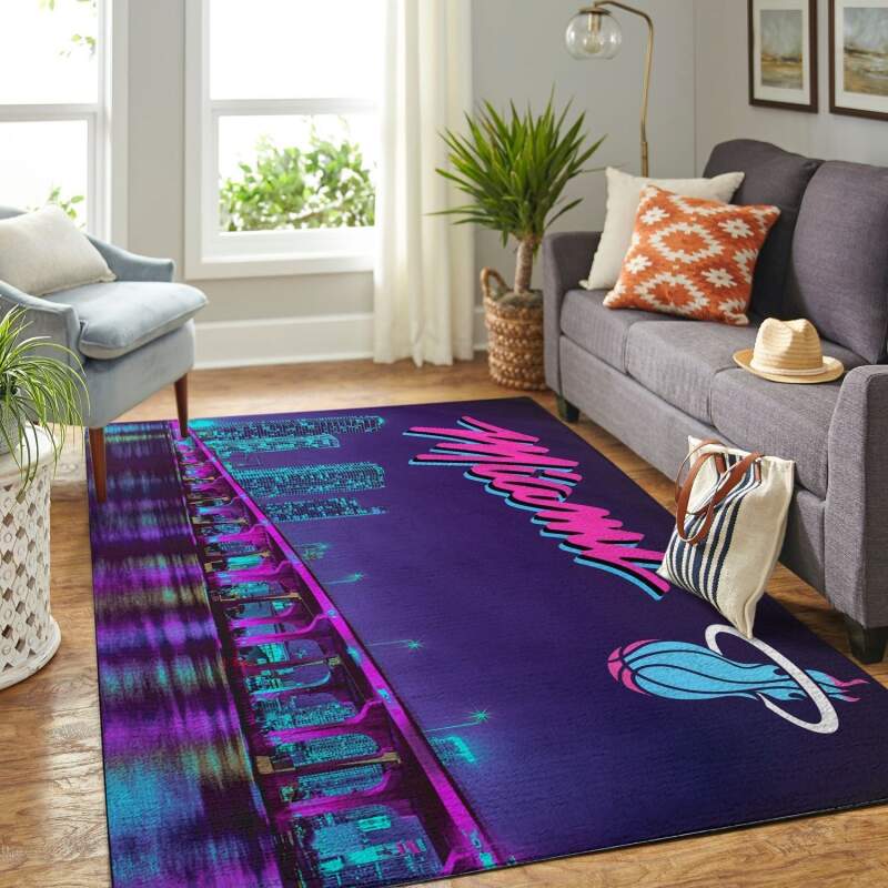 Amazon Miami Heat Living Room Area Rug