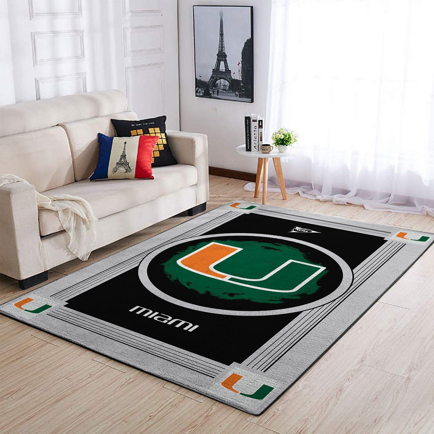Amazon Miami Hurricanes Living Room Area Rug 3 Amazon Miami Hurricanes Living Room Area Rug