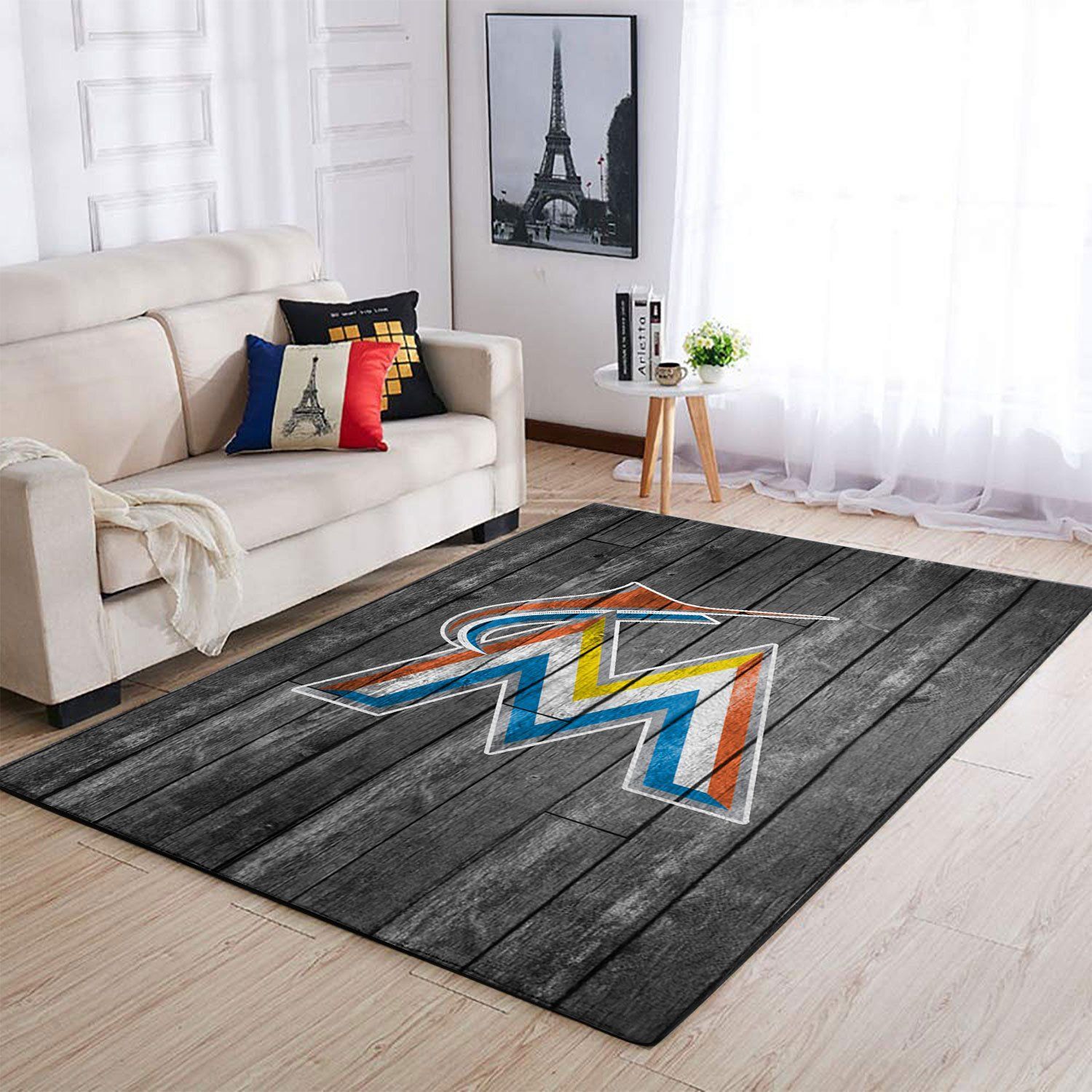 Amazon Miami Marlins Living Room Area Rug