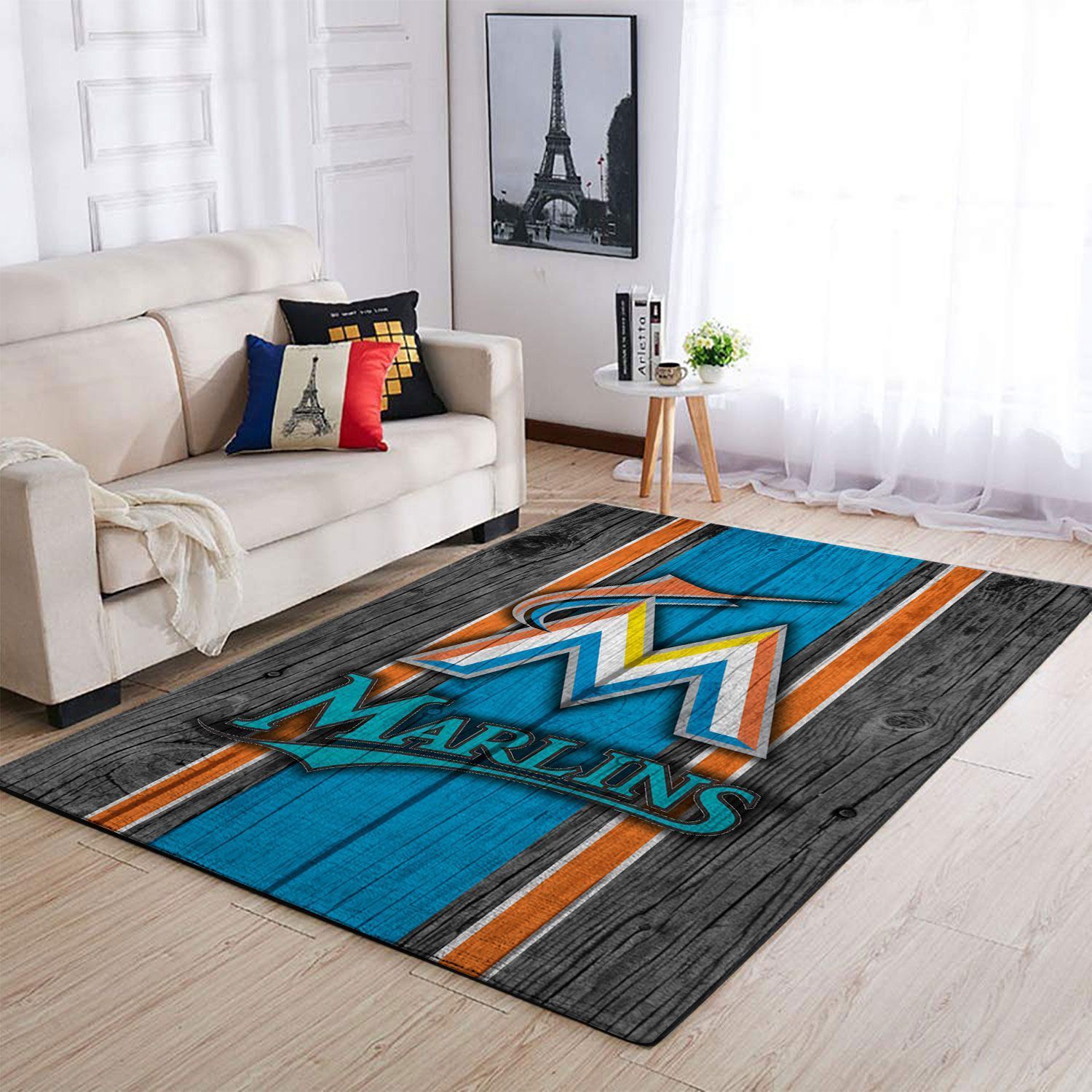 Amazon Miami Marlins Living Room Area Rug