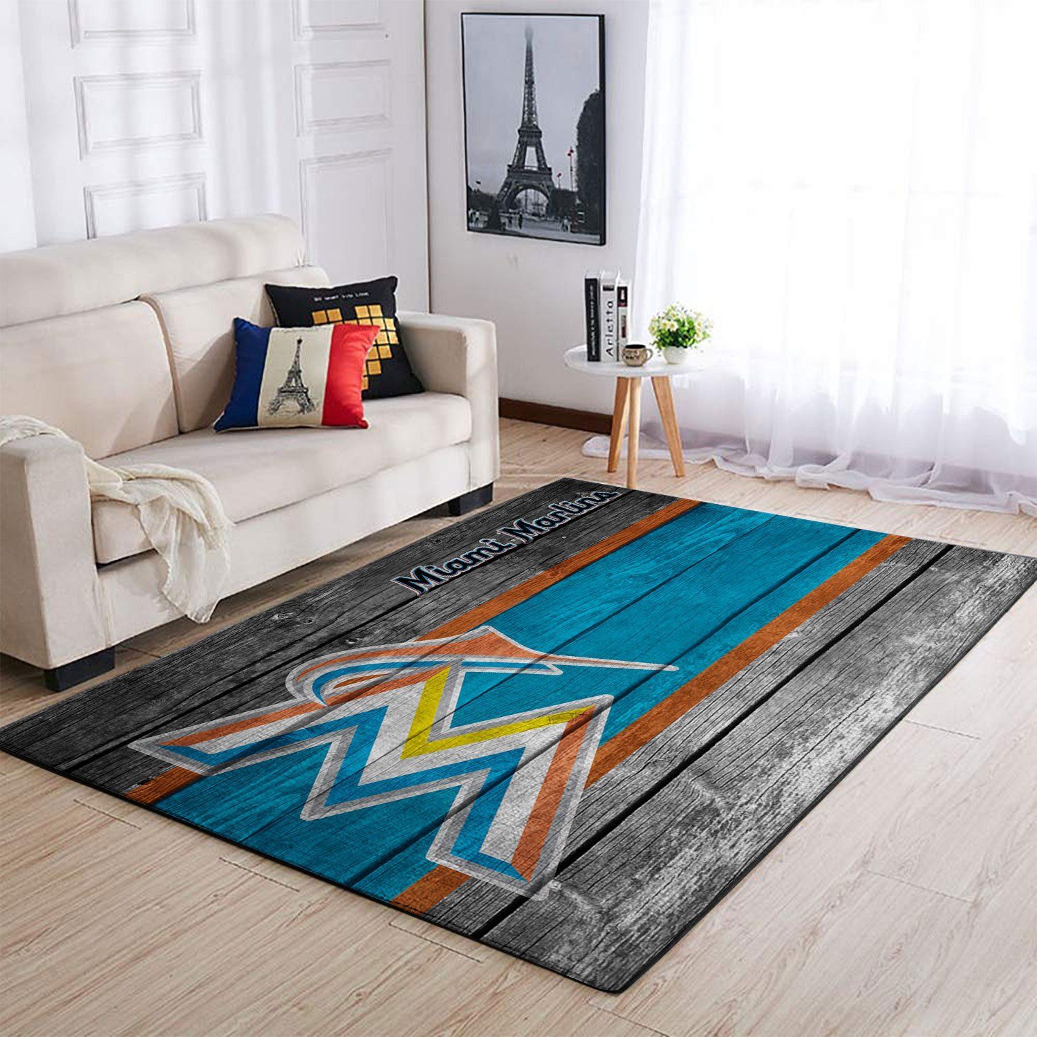 Amazon Miami Marlins Living Room Area Rug