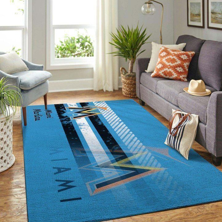 Amazon Miami Marlins Living Room Area Rug 3 Amazon Miami Marlins Living Room Area Rug