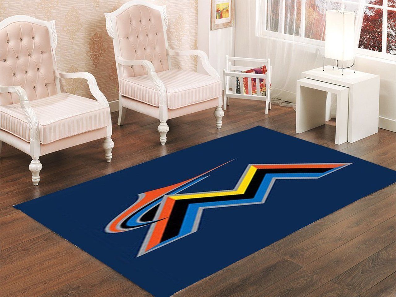 Amazon Miami Marlins Living Room Area Rug