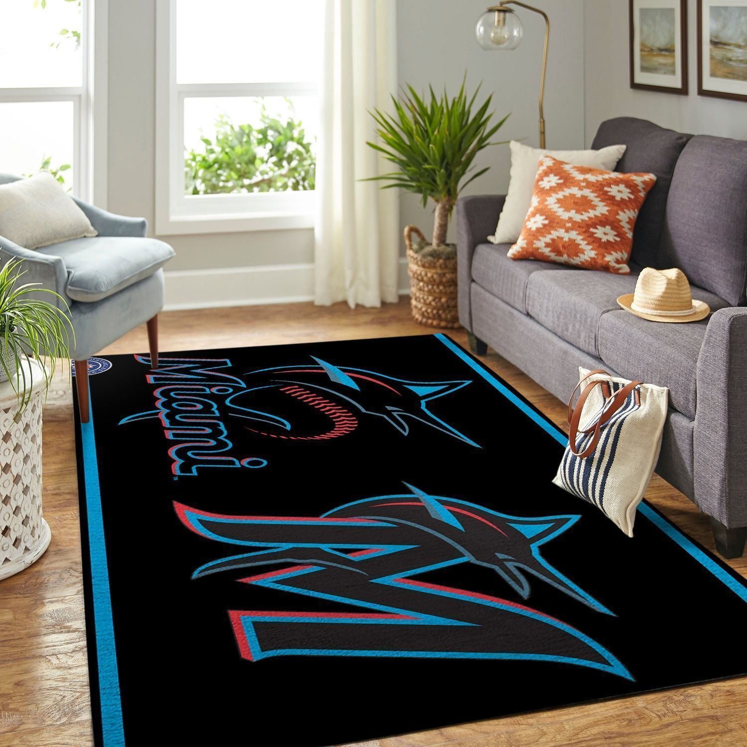 Amazon Miami Marlins Living Room Area Rug 8 Amazon Miami Marlins Living Room Area Rug