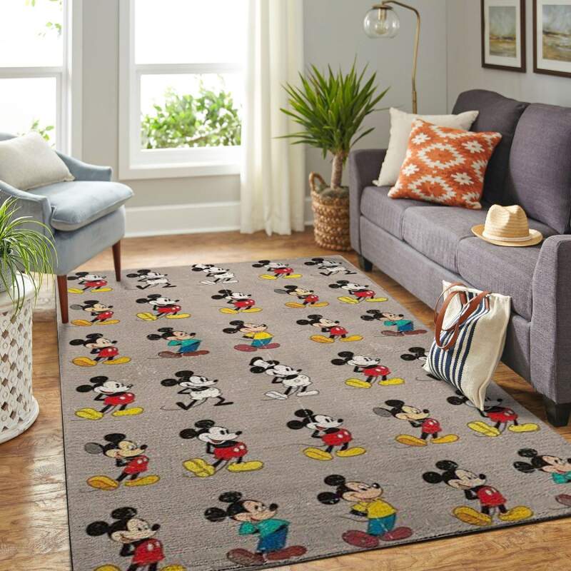 Amazon Mickey Mouse Living Room Area Rug