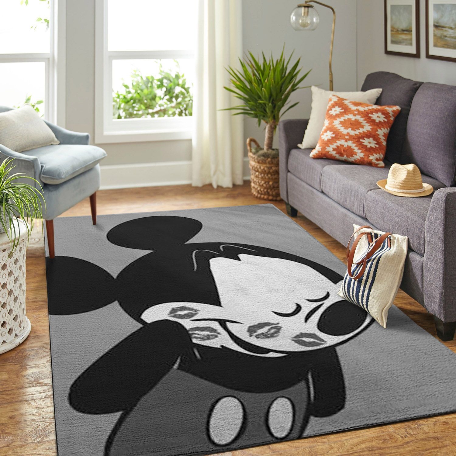 Amazon Mickey Mouse Living Room Area Rug
