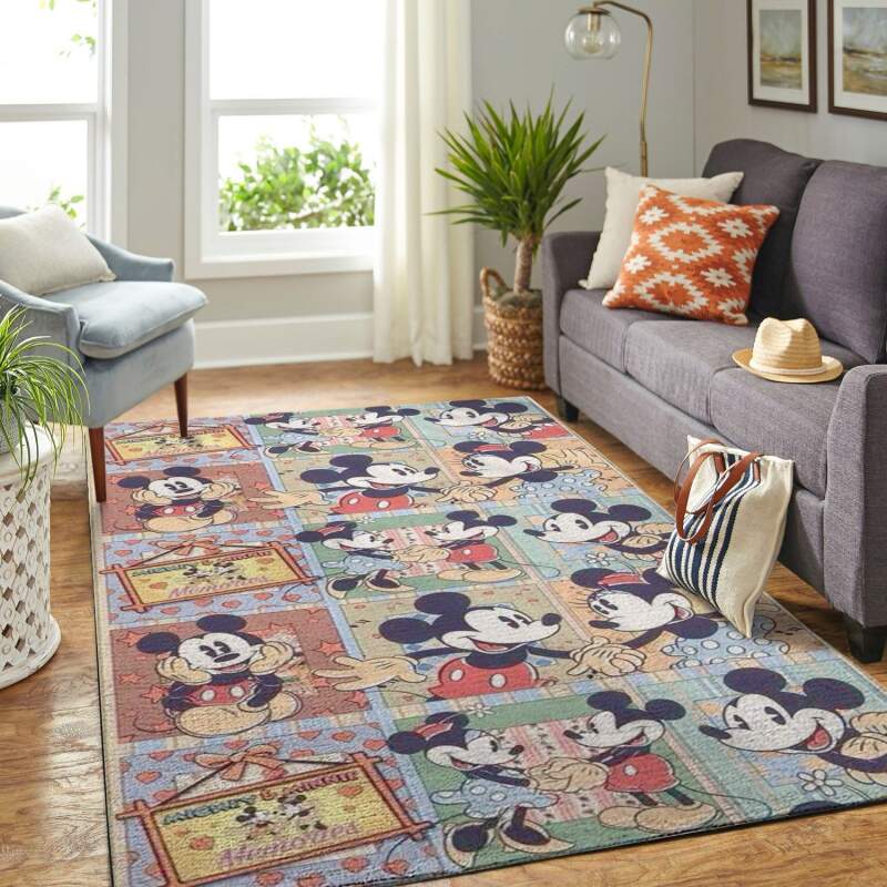 Amazon Mickey Mouse Living Room Area Rug