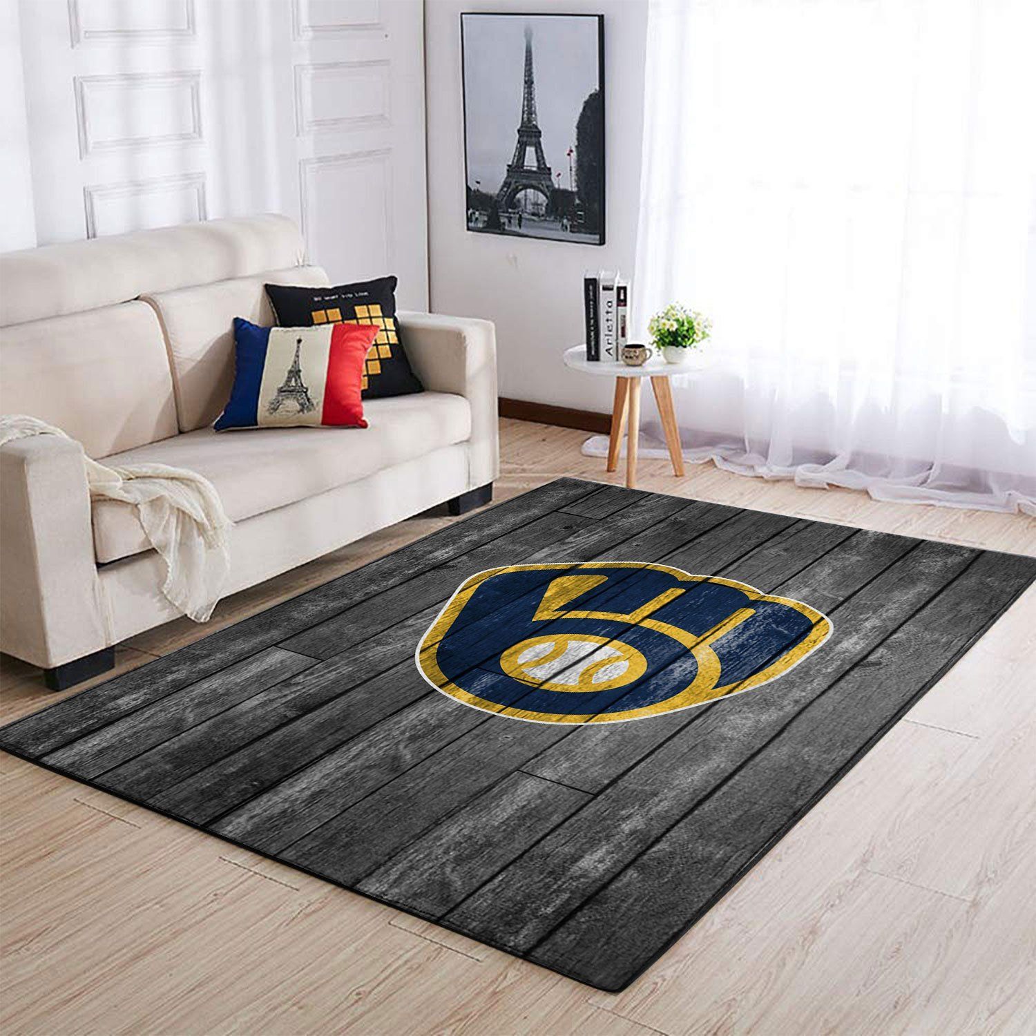 Amazon Milwaukee Brewers Living Room Area Rug