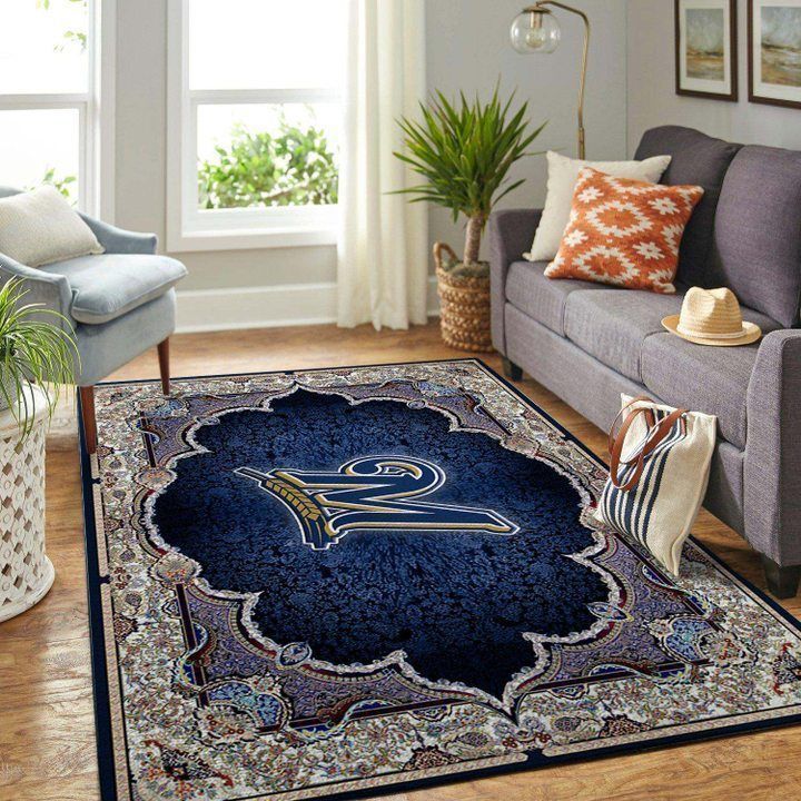 Amazon Milwaukee Brewers Living Room Area Rug