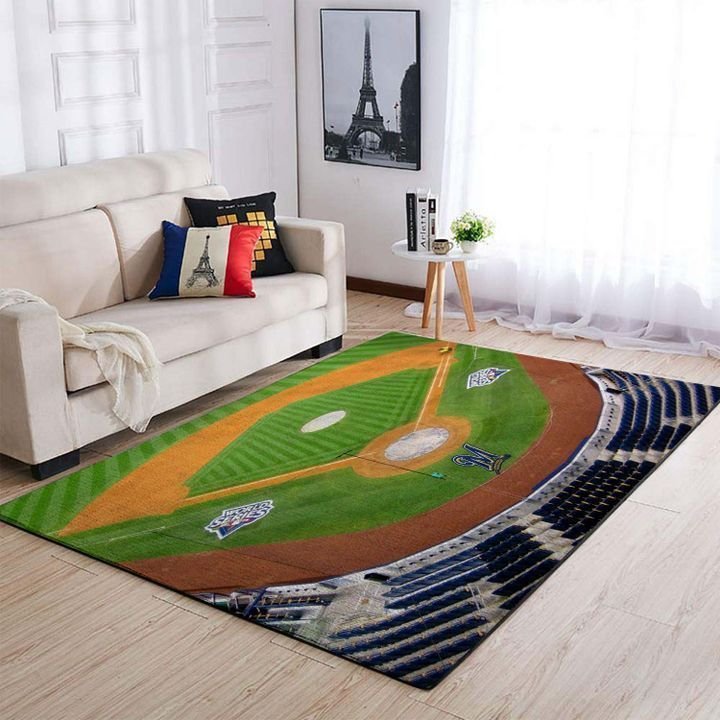 Amazon Milwaukee Brewers Living Room Area Rug