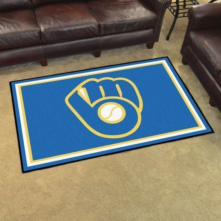 Amazon Milwaukee Brewers Living Room Area Rug