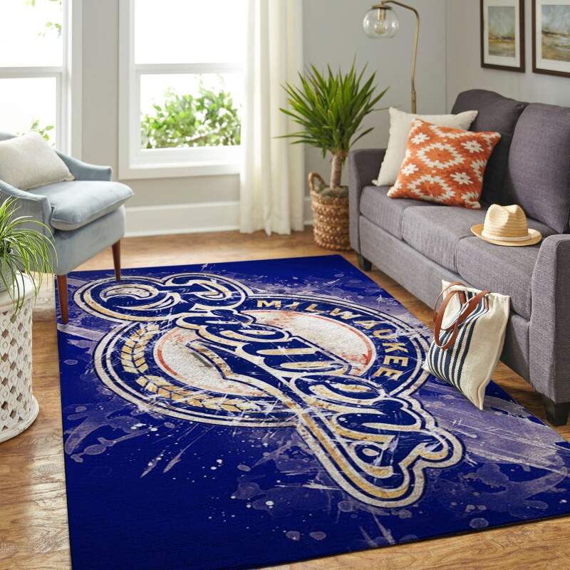 Amazon Milwaukee Brewers Living Room Area Rug