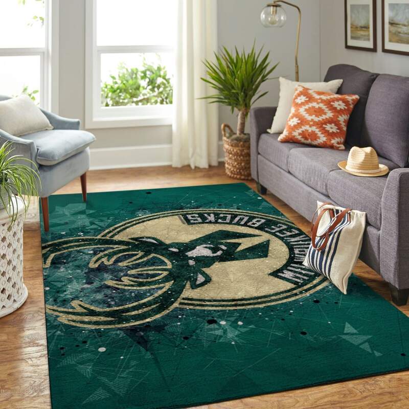 Amazon Milwaukee Bucks Living Room Area Rug
