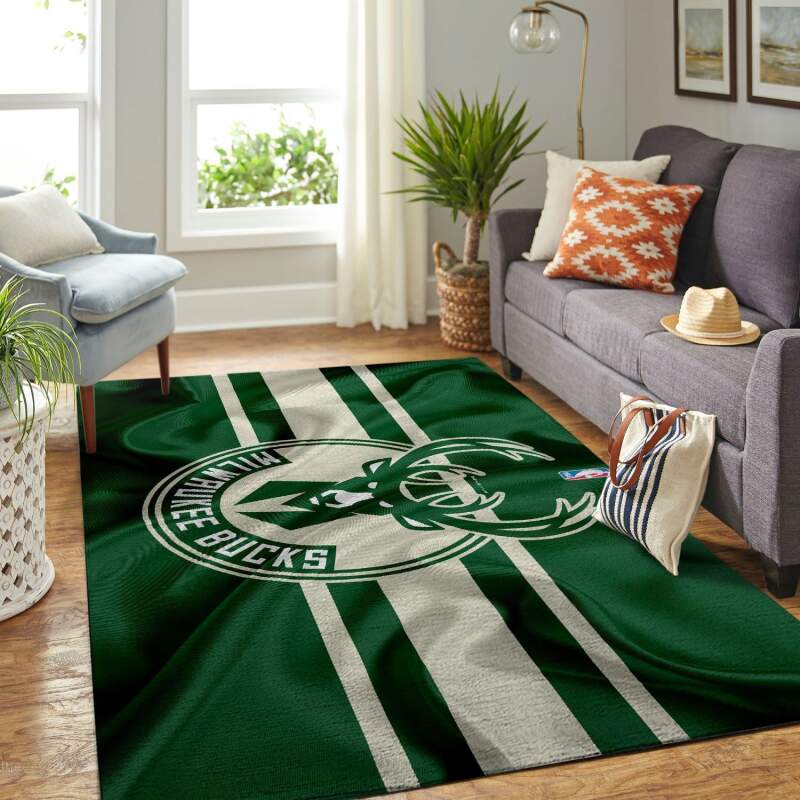 Amazon Milwaukee Bucks Living Room Area Rug