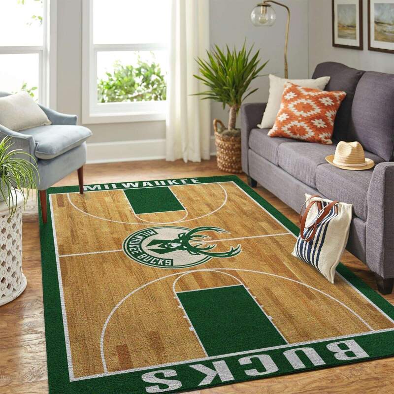 Amazon Milwaukee Bucks Living Room Area Rug
