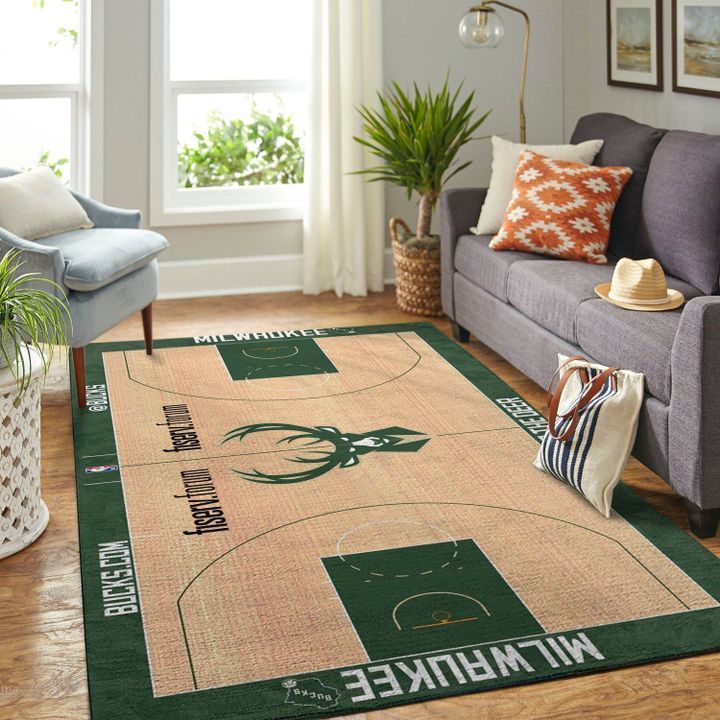 Amazon Milwaukee Bucks Living Room Area Rug