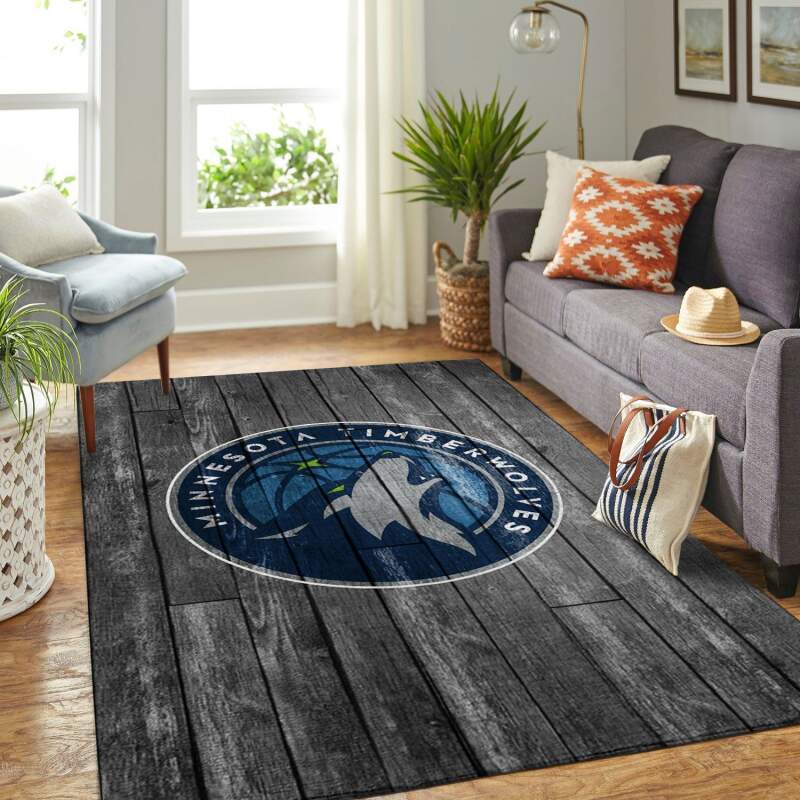 Amazon Minnesota Timberwolves Living Room Area Rug