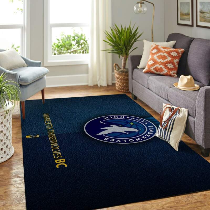 Amazon Minnesota Timberwolves Living Room Area Rug