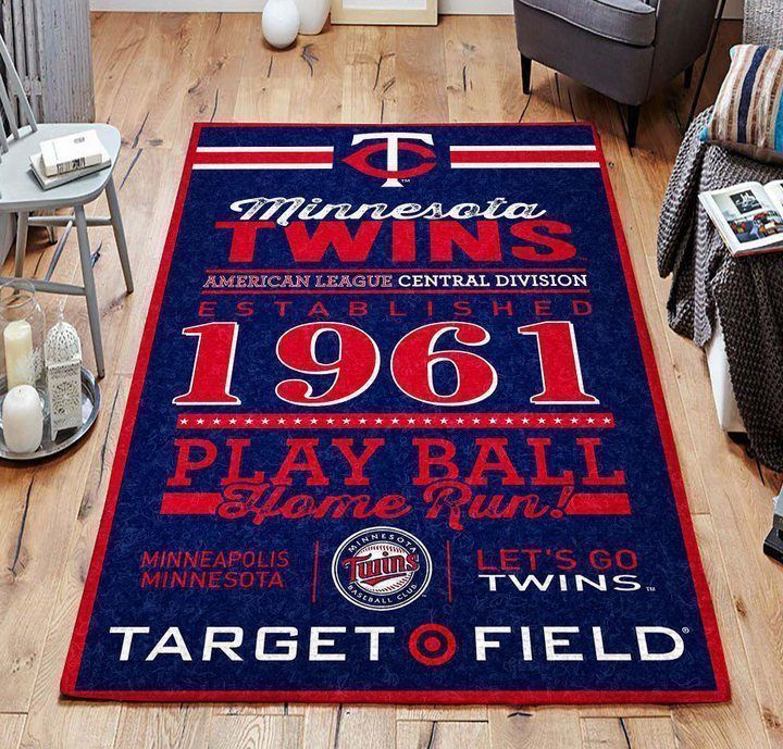 Amazon Minnesota Twins Living Room Area Rug