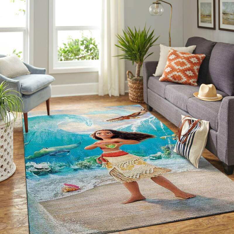 Amazon Moana Living Room Area Rug