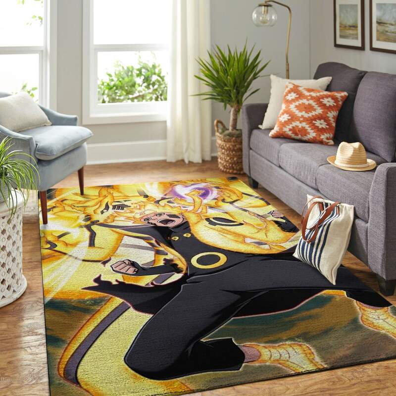 Amazon Naruto Themed Living Room Area Rug