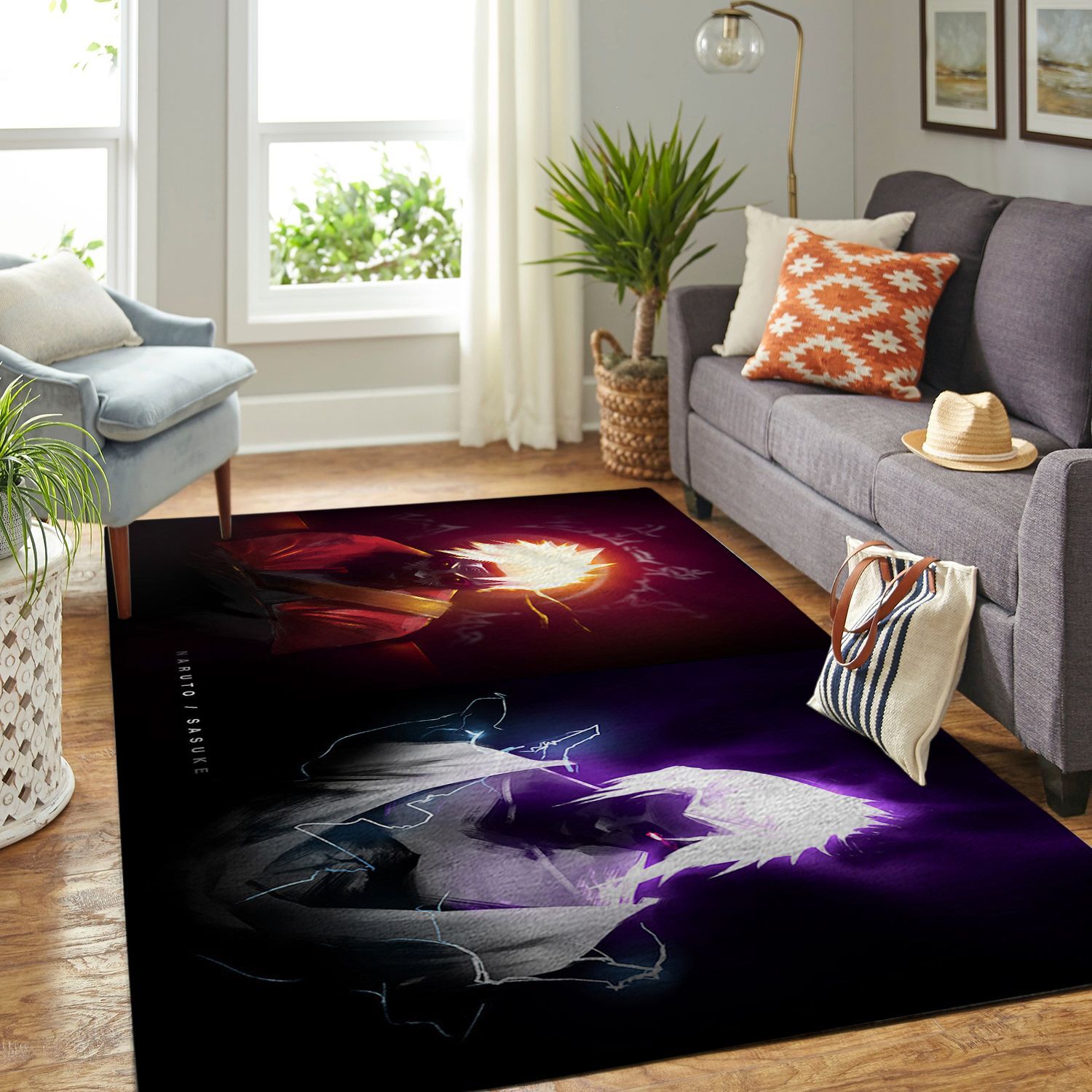 Amazon Naruto Themed Living Room Area Rug