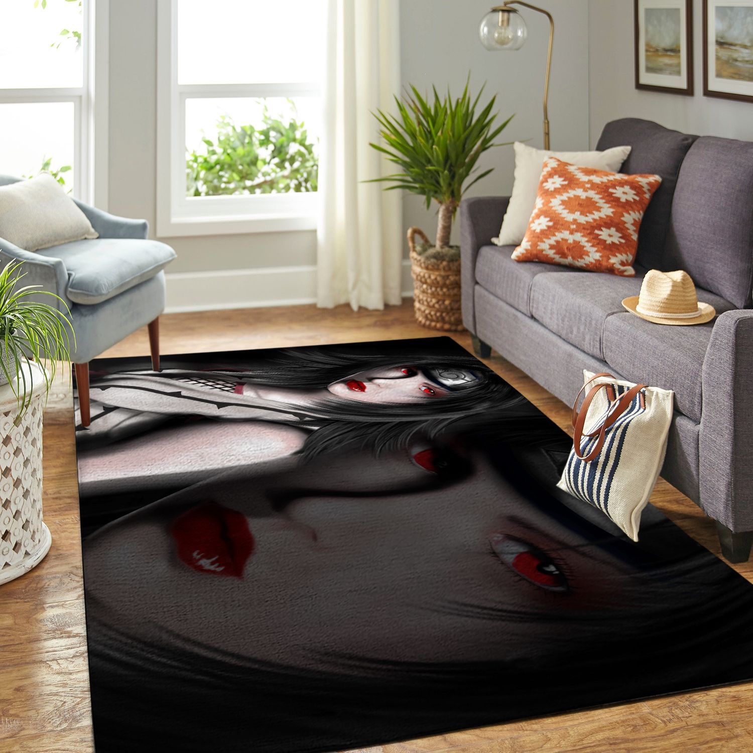 Amazon Naruto Themed Living Room Area Rug