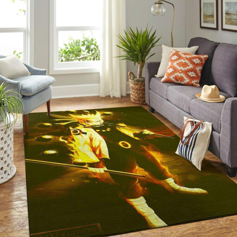 Amazon Naruto Themed Living Room Area Rug