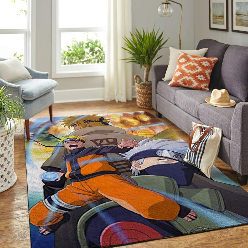 Amazon Naruto Themed Living Room Area Rug