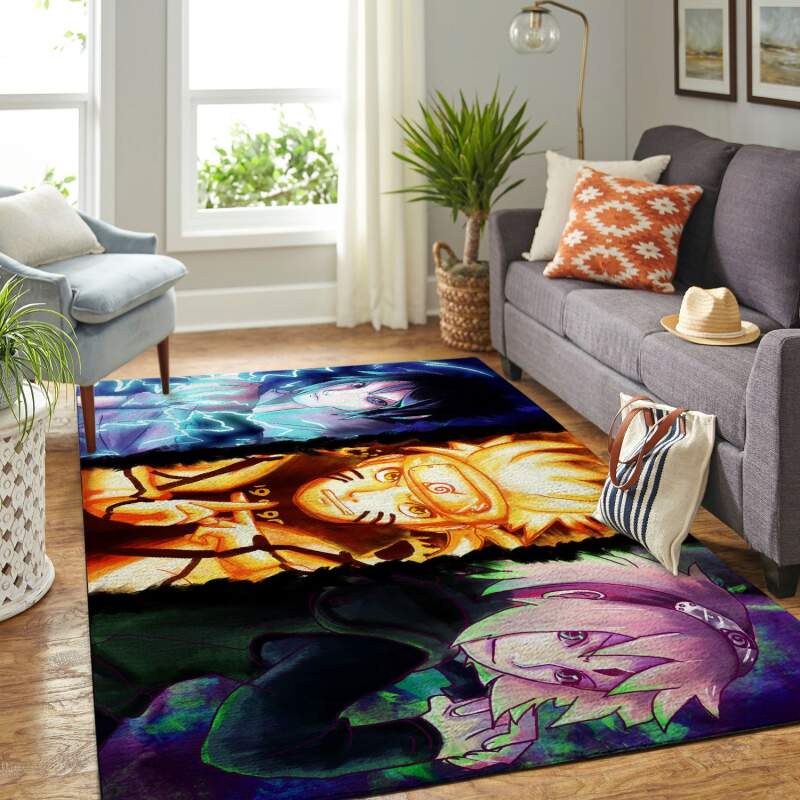 Amazon Naruto Themed Living Room Area Rug