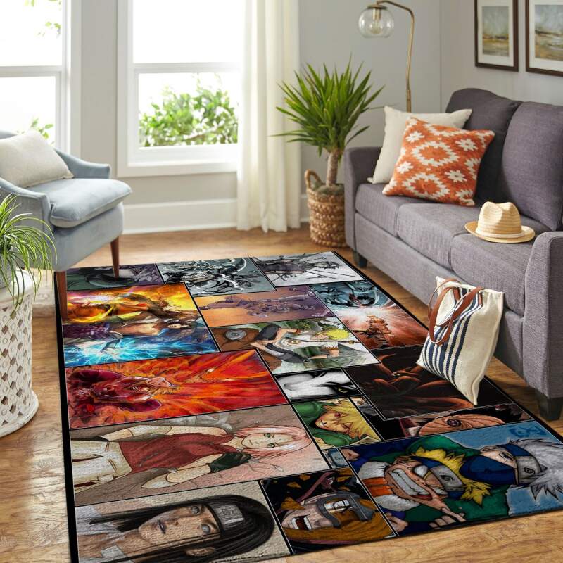 Amazon Naruto Themed Living Room Area Rug