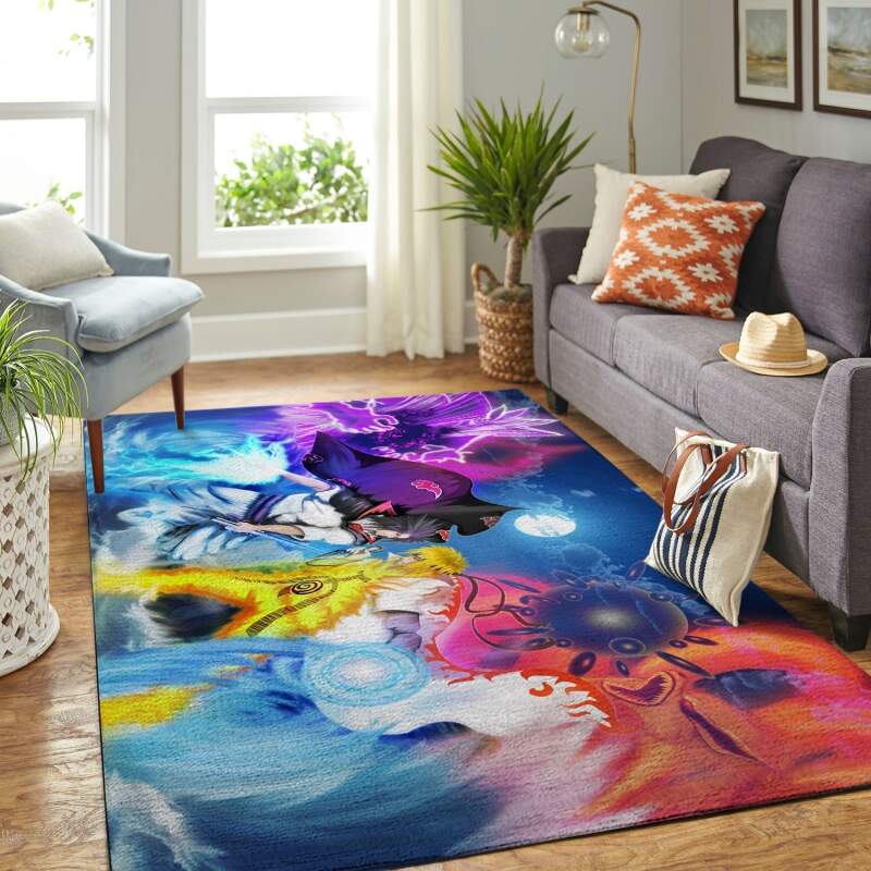 Amazon Naruto Themed Living Room Area Rug