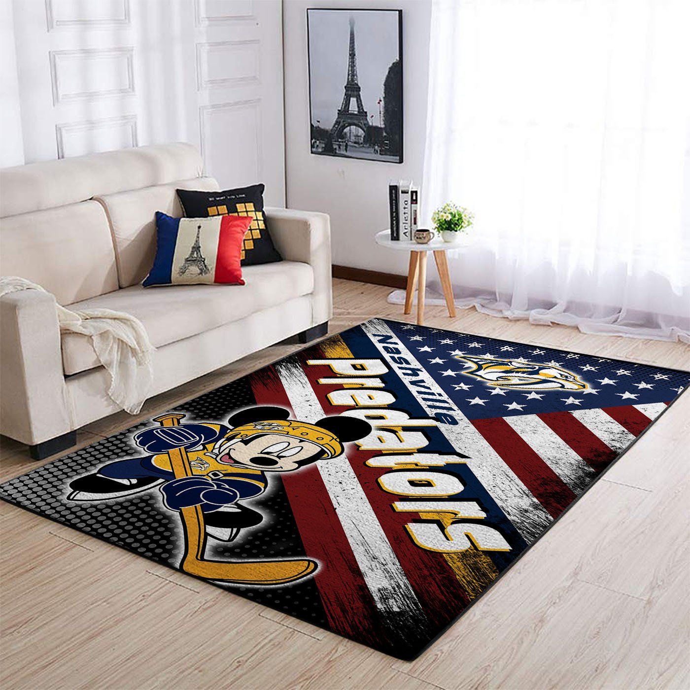 Amazon Nashville Predators Living Room Area Rug