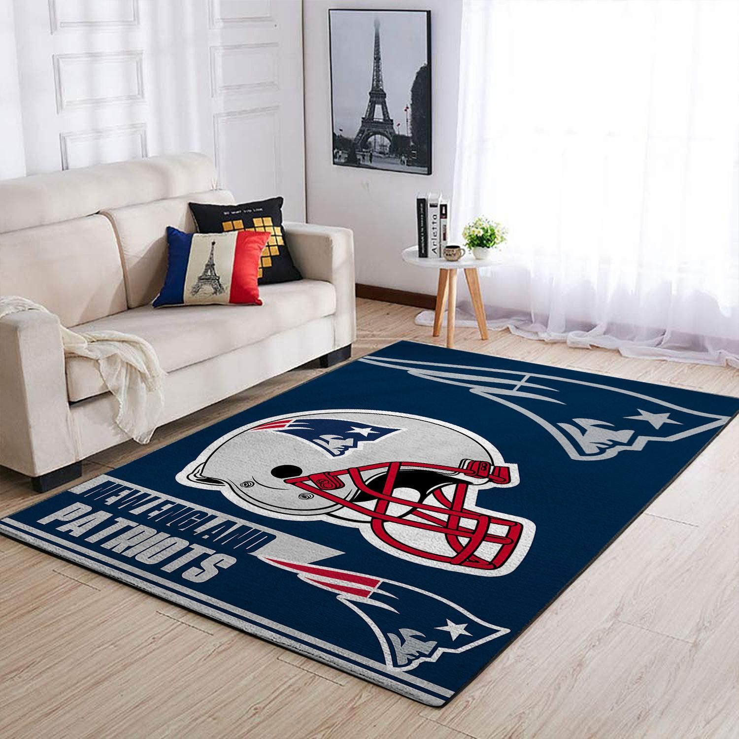 Amazon New England Patriots Living Room Area Rug