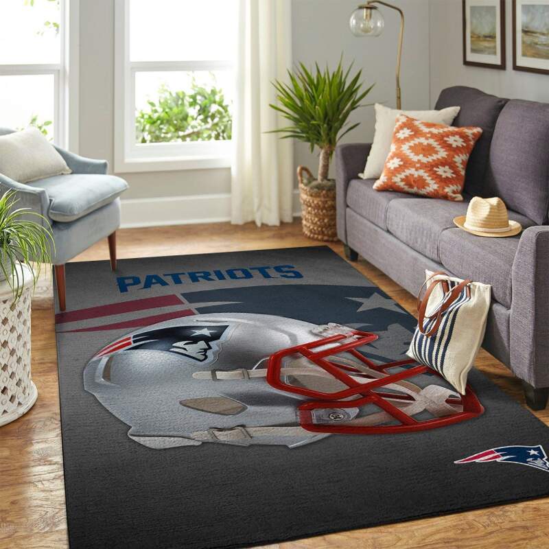 Amazon New England Patriots Living Room Area Rug