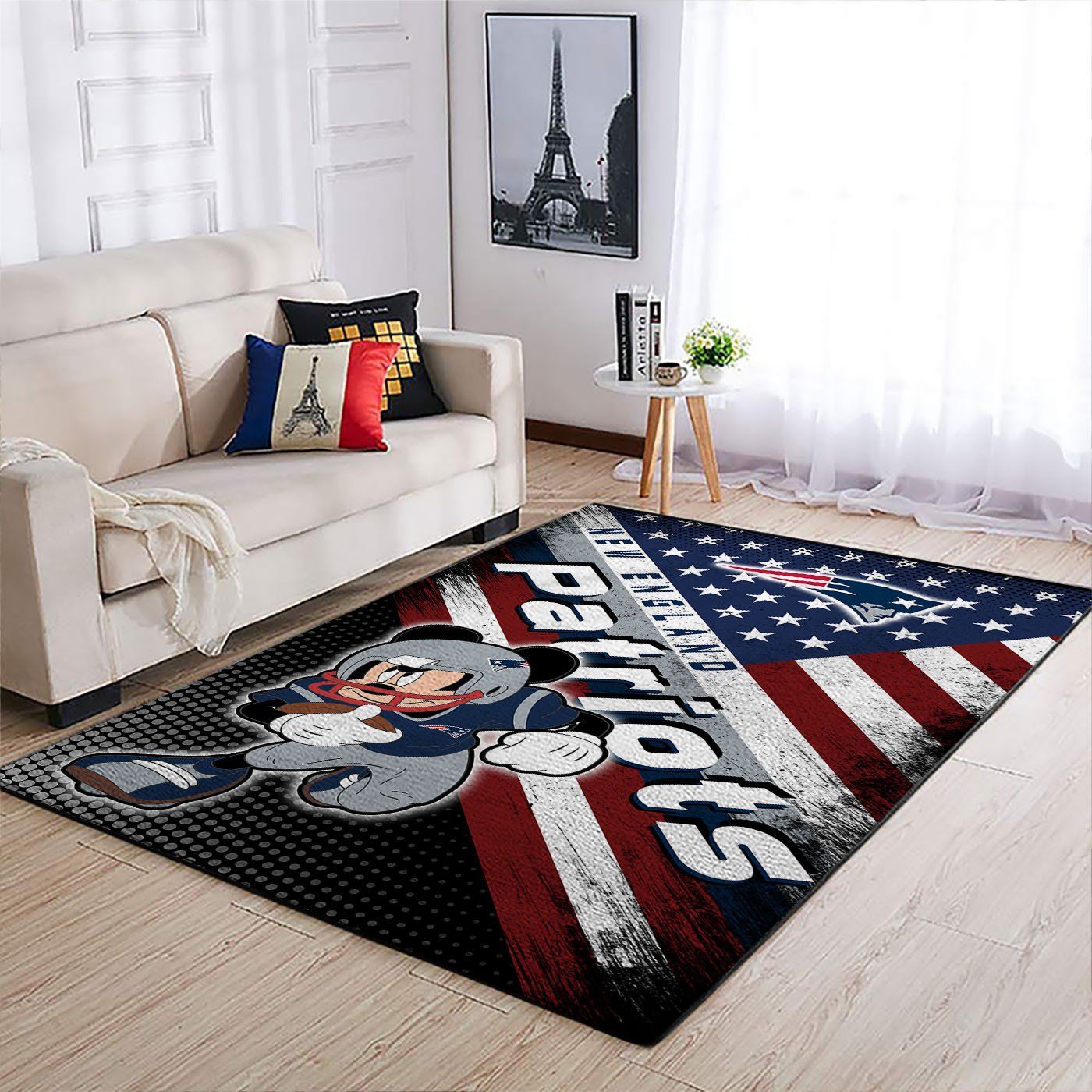 Amazon New England Patriots Living Room Area Rug