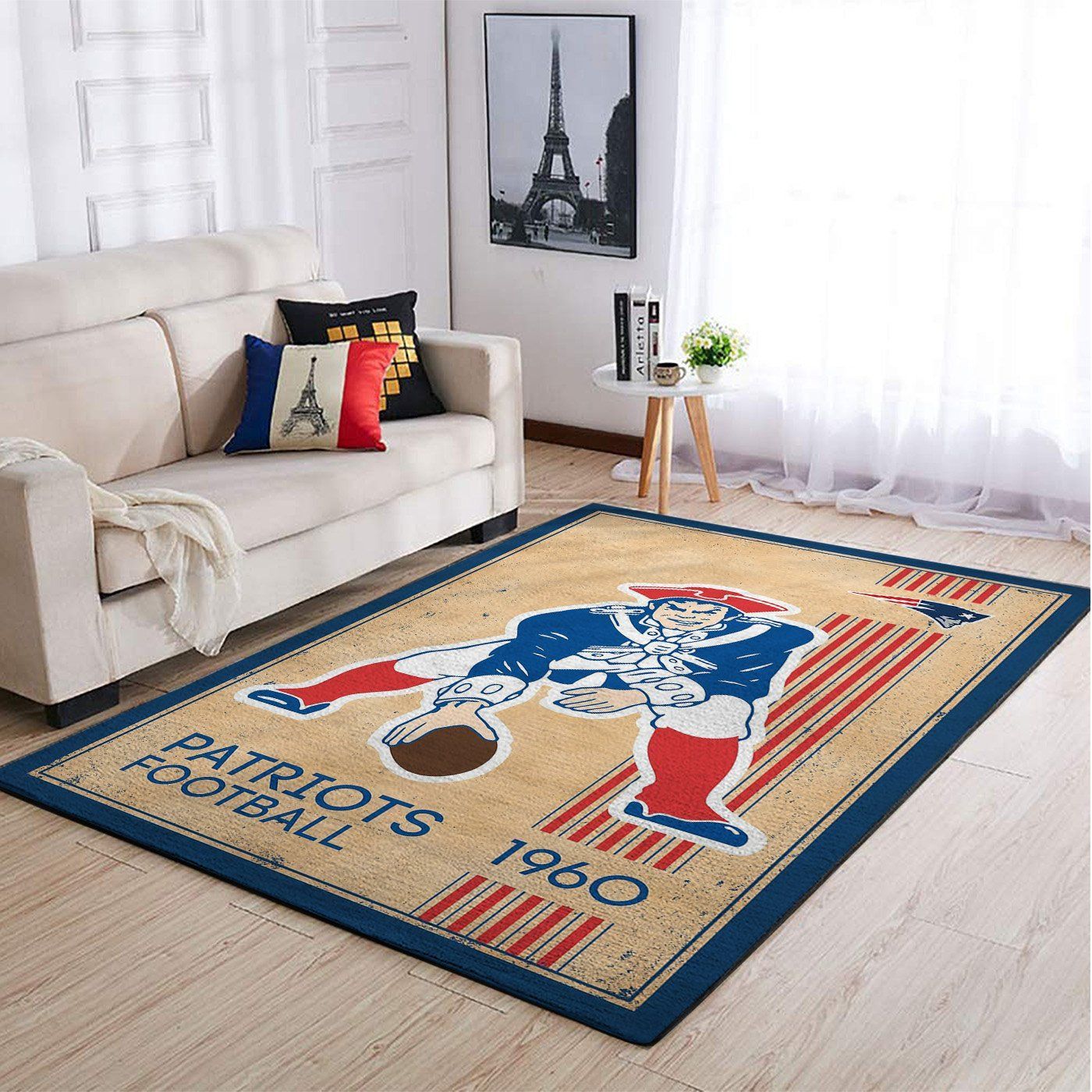 Amazon New England Patriots Living Room Area Rug