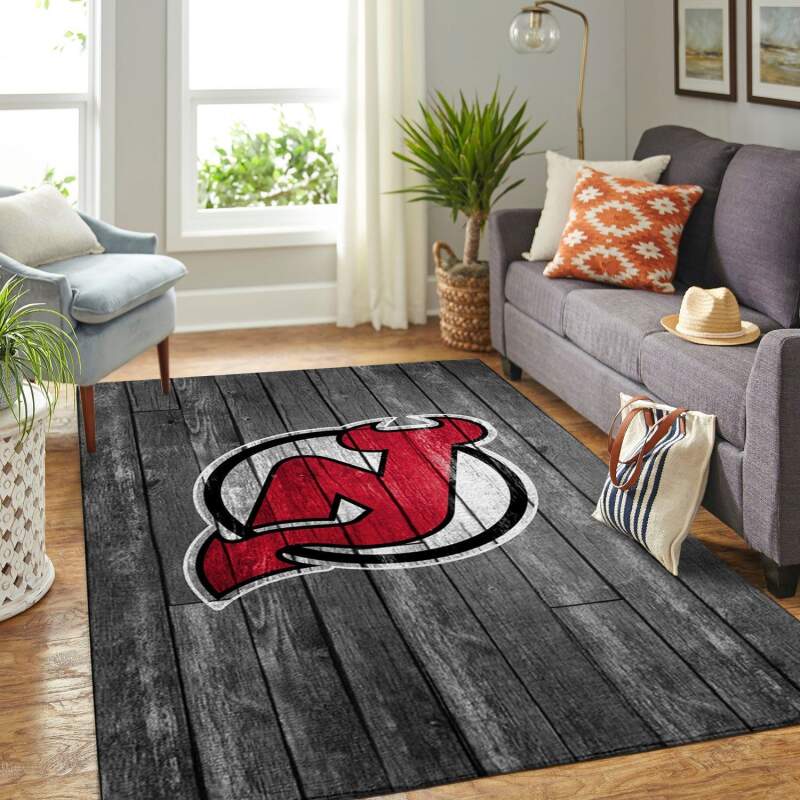 Amazon New Jersey Devils Living Room Area Rug