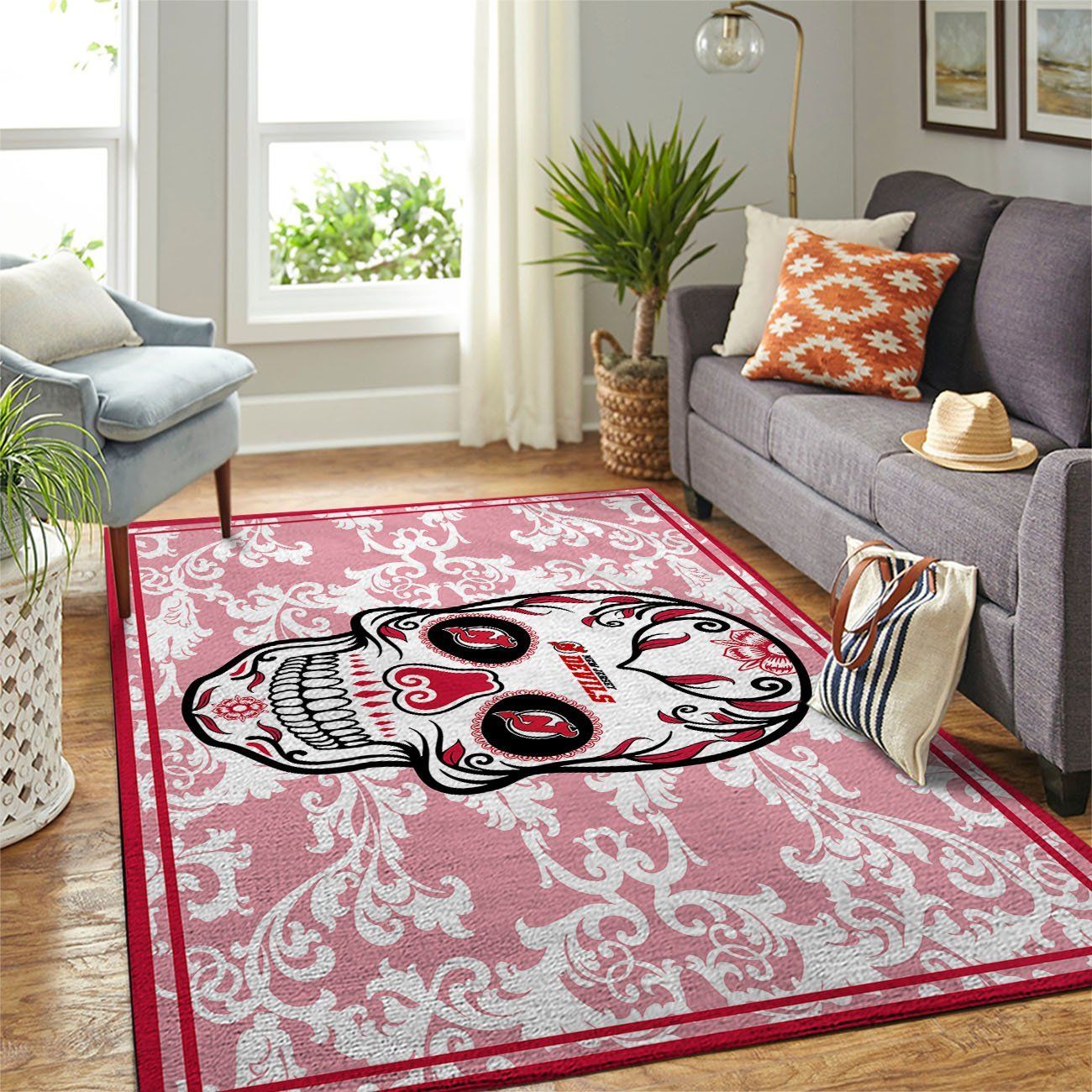 Amazon New Jersey Devils Living Room Area Rug 1 Amazon New Jersey Devils Living Room Area Rug