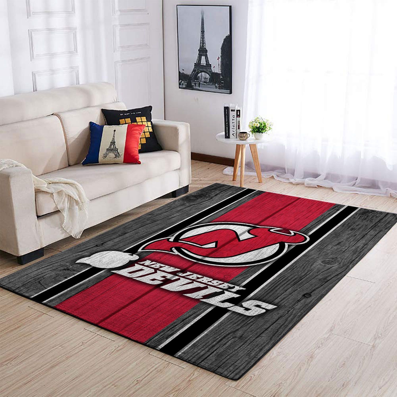 Amazon New Jersey Devils Living Room Area Rug