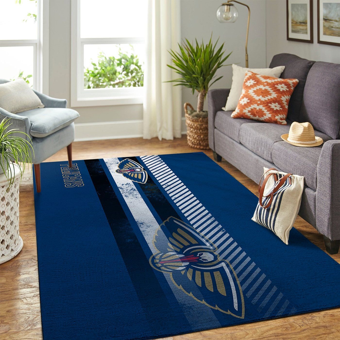 Amazon New Orleans Pelicans Living Room Area Rug 1 Amazon New Orleans Pelicans Living Room Area Rug