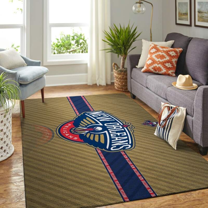 Amazon New Orleans Pelicans Living Room Area Rug