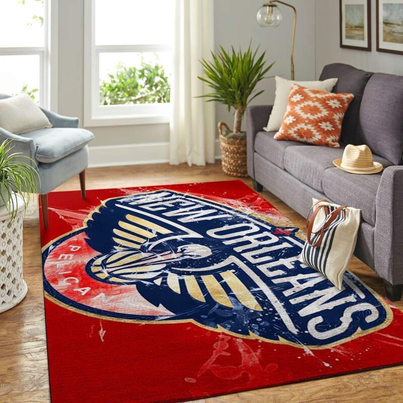 Amazon New Orleans Pelicans Living Room Area Rug