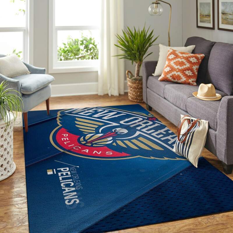 Amazon New Orleans Pelicans Living Room Area Rug