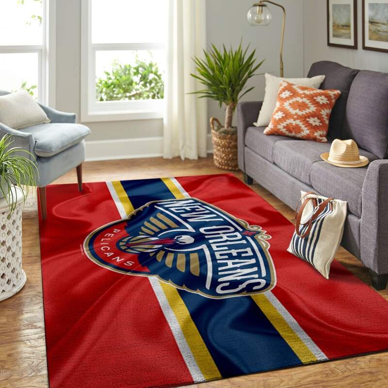 Amazon New Orleans Pelicans Living Room Area Rug