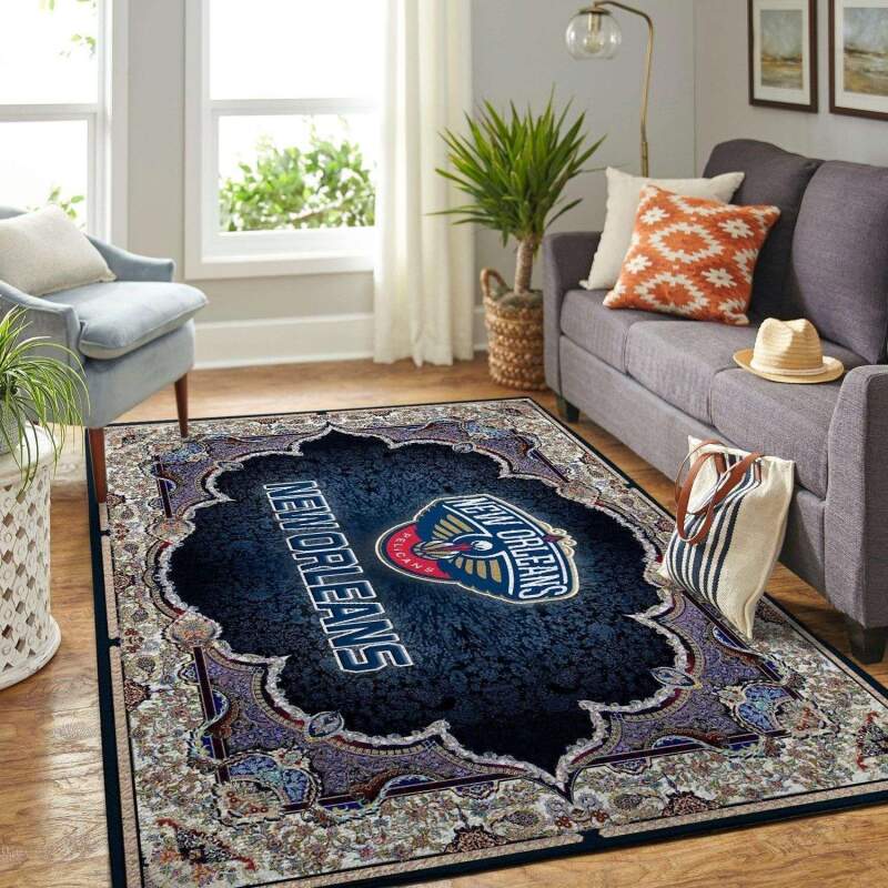Amazon New Orleans Pelicans Living Room Area Rug