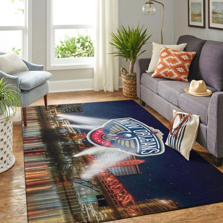 Amazon New Orleans Pelicans Living Room Area Rug