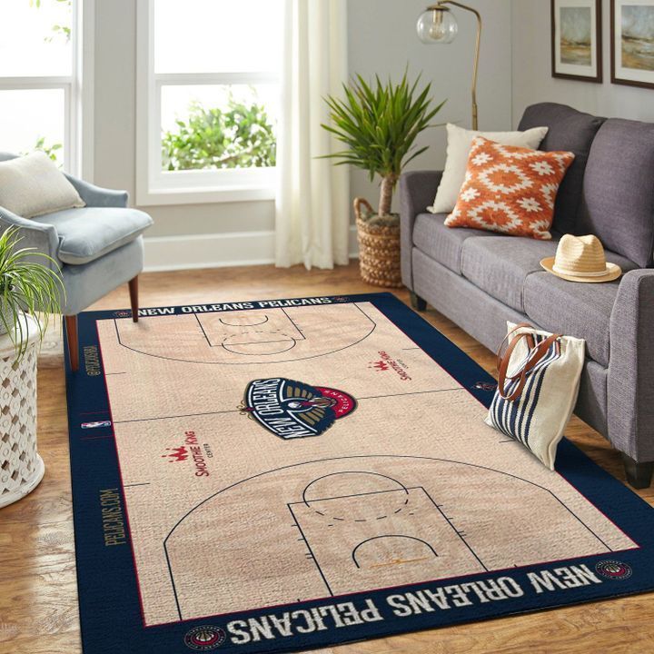 Amazon New Orleans Pelicans Living Room Area Rug