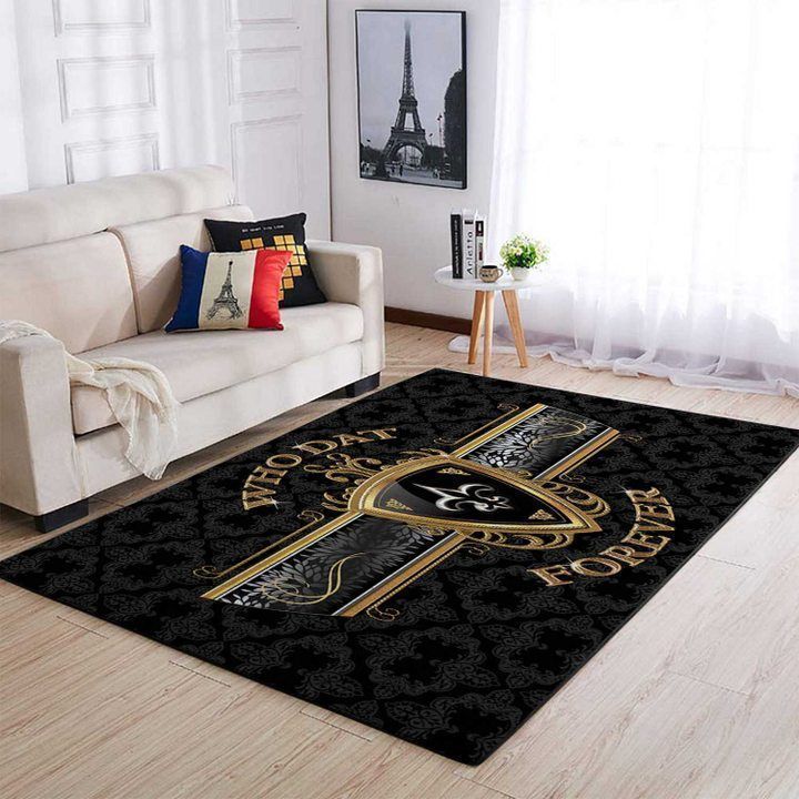 Amazon New Orleans Saints Living Room Area Rug