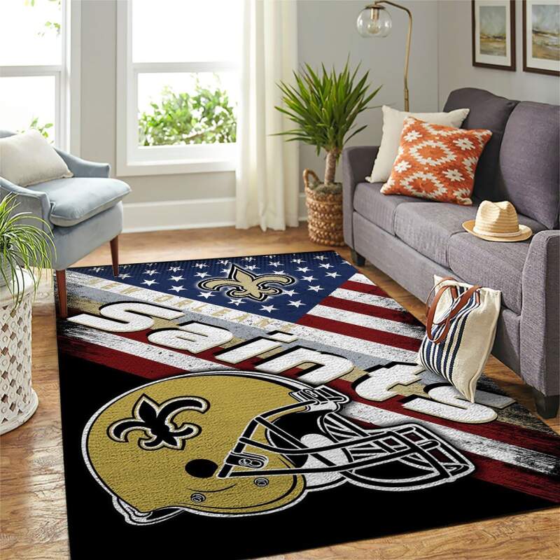 Amazon New Orleans Saints Living Room Area Rug